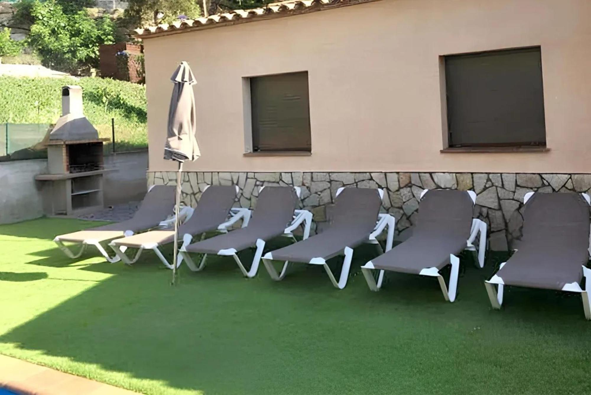 Luxury Villa In Calonge With Pool Bagian luar foto